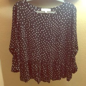 Polkadot blouse